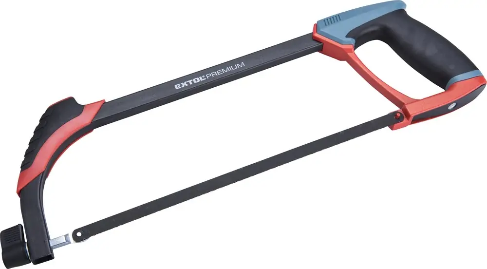 Kiárusítás Extol fémfűrész, acél váz, ALU + ABS/TPR gumis markolat, 300mm